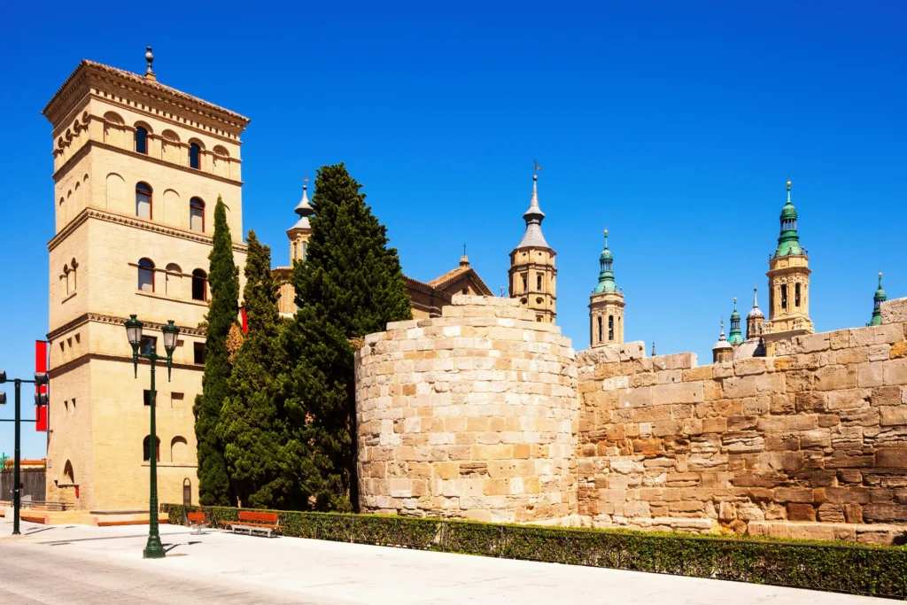 Zaragoza historic centre
